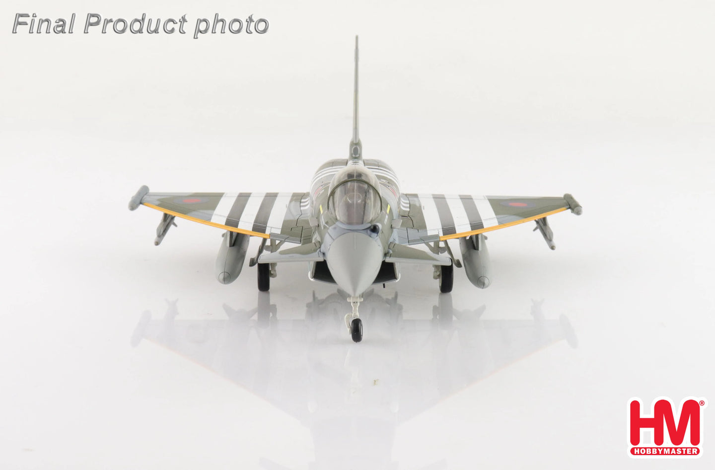 HOBBY MASTER TYPHOON FGR4 ZJ913/FM-G RAF 2024 (WITH 2 X ASRAAM, 4 X AIM-120, 3 X FUEL TANK)